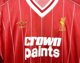 CAMISA RETR LIVERPOOL (INGLATERRA) 1981 / 1984 - UNIFORME 1 MANGAS LONGAS