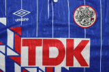 CAMISA RETR AJAX (HOLANDA) 1989 / 1990 - UNIFORME 2 MANGAS LONGAS
