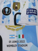 CAMISA RETR ARGENTINA 2022 - FINALSSIMA - UNIFORME 1