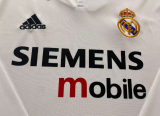 CAMISA RETR REAL MADRID (ESPANHA) 2002 / 2003 - UNIFORME 1 MANGAS LONGAS