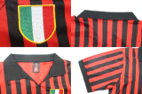 CAMISA RETR MILAN (ITLIA) 1962 / 1963 - UNIFORME 1