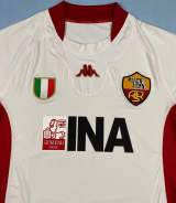 CAMISA RETR ROMA (ITLIA) 2001 / 2002 - UNIFORME 2 MANGAS LONGAS