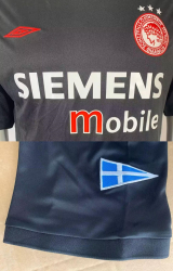 CAMISA RETR OLYMPIACOS (GRCIA) 2004 / 2005 - UNIFORME 2