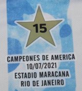 CAMISA RETR ARGENTINA 2021 EDIO CAMPEES COPA AMRICA