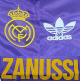 CAMISA RETR REAL MADRID (ESPANHA) 1984 / 1985 - UNIFORME 2 MANGAS LONGAS