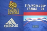 CAMISA RETR FRANA 1998 - FINAL COPA DO MUNDO - UNIFORME 1