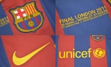 CAMISA RETR BARCELONA (ESPANHA) 2011 - FINAL CHAMPIONS LEAGUE - UNIFORME 1