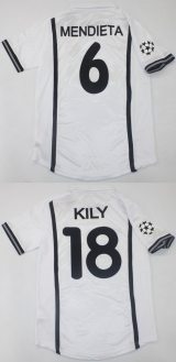 CAMISA RETR VALENCIA (ESPANHA) 2001 - FINAL CHAMPIONS LEAGUE - UNIFORME 1
