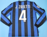 CAMISA RETR INTER DE MILO (ITLIA) 2010 - FINAL CHAMPIONS LEAGUE - UNIFORME 1 MANGAS LONGAS