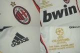 CAMISA RETR MILAN (ITLIA) 2007 - FINAL CHAMPIONS LEAGUE - UNIFORME 2