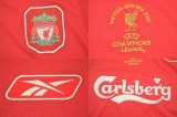CAMISA RETR LIVERPOOL (INGLATERRA) 2005 - FINAL CHAMPIONS LEAGUE - UNIFORME 1