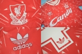 CAMISA RETR LIVERPOOL (INGLATERRA) 1989 / 1990 - UNIFORME 1 MANGAS LONGAS