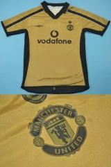 CAMISA RETR MANCHESTER UNITED (INGLATERRA) 2001 / 2002 - REVERSVEL