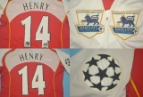 CAMISA RETR ARSENAL (INGLATERRA) 2004 / 2005 - UNIFORME 1 MANGAS LONGAS