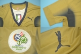 CAMISA RETR ITLIA 2006 - GOLEIRO DOURADA