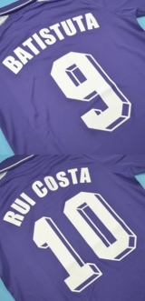 CAMISA RETR FIORENTINA (ITLIA) 1998 / 1999 - UNIFORME 1 MANGAS LONGAS