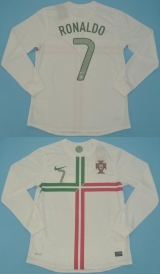 CAMISA RETR PORTUGAL 2012 - UNIFORME 2 MANGAS LONGAS