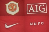 CAMISA RETR MANCHESTER UNITED (INGLATERRA) 2006 / 2007 - UNIFORME 1 MANGAS LONGAS