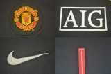 CAMISA RETR MANCHESTER UNITED (INGLATERRA) 2007 / 2008 - UNIFORME 2