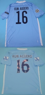 CAMISA RETR MANCHESTER CITY (INGLATERRA) 2011 / 2012 - UNIFORME 1
