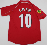 CAMISA RETR LIVERPOOL (INGLATERRA) 2001 - FINAL COPA DA UEFA - UNIFORME 1