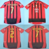 CAMISA RETR MILAN (ITLIA) 2004 / 2005 - UNIFORME 1