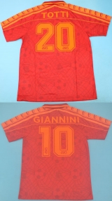 CAMISA RETR ROMA (ITLIA) 1995 / 1996 - UNIFORME 1