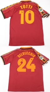 CAMISA RETR ROMA (ITLIA) 1998 / 1999 - UNIFORME 1