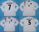 CAMISA RETR INGLATERRA 2006 - UNIFORME 1 MANGAS LONGAS