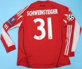 CAMISA RETR BAYERN DE MUNIQUE (ALEMANHA) 2010 / 2011 - UNIFORME 1 MANGAS LONGAS
