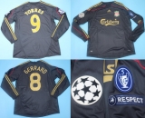 CAMISA RETR LIVERPOOL (INGLATERRA) 2009 / 2010 - UNIFORME 2 MANGAS LONGAS