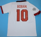 CAMISA RETR MILAN (ITLIA) 1995 - FINAL CHAMPIONS LEAGUE - UNIFORME 2