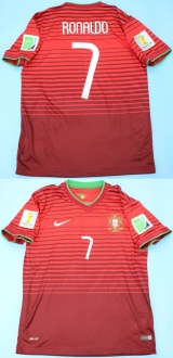 CAMISA RETR PORTUGAL 2014 - UNIFORME 1