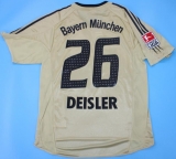CAMISA RETR BAYERN DE MUNIQUE (ALEMANHA) 2004 / 2005 - UNIFORME 2