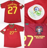 CAMISA RETR PORTUGAL 2006 / 2008 - UNIFORME 1