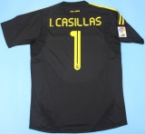 CAMISA RETR REAL MADRID (ESPANHA) 2011 / 2012 - GOLEIRO PRETA
