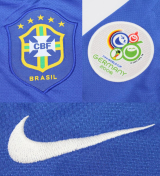 CAMISA RETR BRASIL 2006 / 2007 - UNIFORME 2