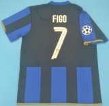 CAMISA RETR INTER DE MILO (ITLIA) 2008 / 2009 - UNIFORME CHAMPIONS LEAGUE