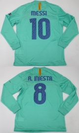 CAMISA RETR BARCELONA (ESPANHA) 2010 / 2011 - UNIFORME 2 MANGAS LONGAS