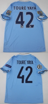 CAMISA RETR MANCHESTER CITY (INGLATERRA) 2013 / 2014 - UNIFORME 1