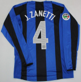 CAMISA RETR INTER DE MILO (ITLIA) 2004 / 2005 - UNIFORME 1 MANGAS LONGAS