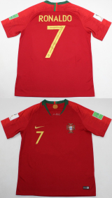 CAMISA RETR PORTUGAL 2018 - UNIFORME 1