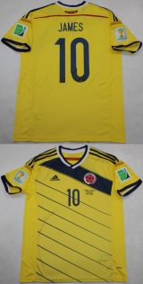 CAMISA RETR COLMBIA 2014 - UNIFORME 1