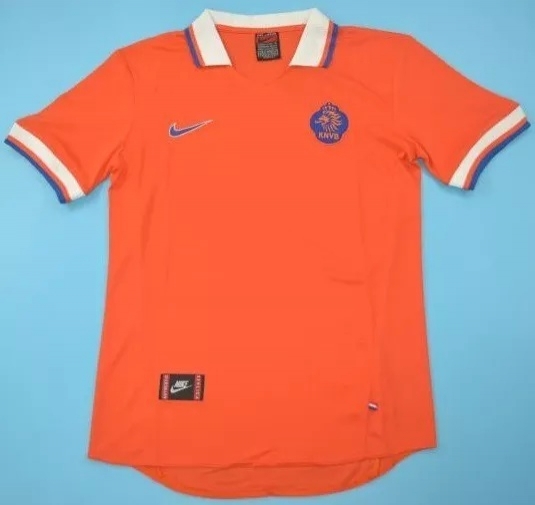 Camisa Holanda Retrô 1998 Laranja - Nike