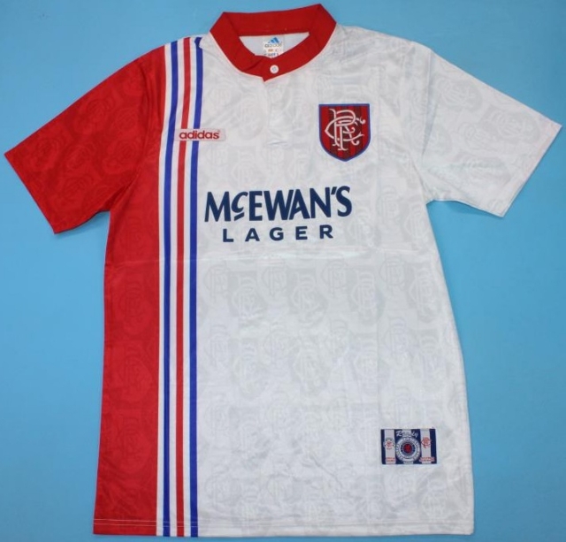 CAMISA RETRÔ RANGERS (ESCÓCIA) 1996 / 1997 - UNIFORME 2 por