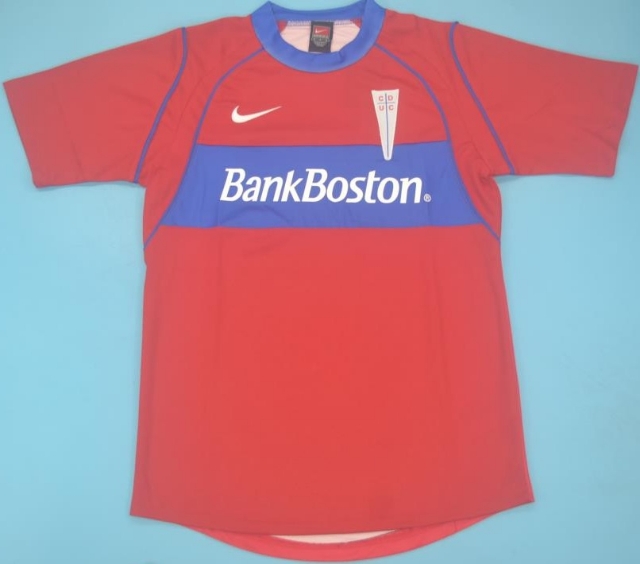 CAMISA RETRÔ UNIVERSIDAD CATÓLICA (CHILE) 2002 - UNIFORME 2 por R