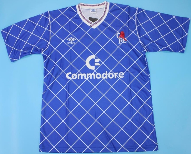 CAMISA RETRÔ CHELSEA (INGLATERRA) 1987 / 1989 - UNIFORME 1 por R