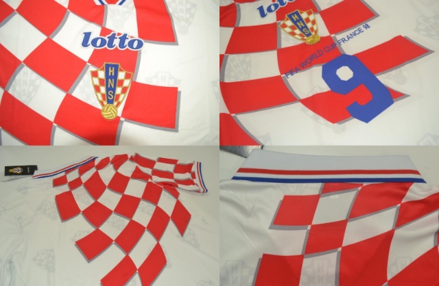 Camisa retrô Hadjuk split branca 1980 - CRO