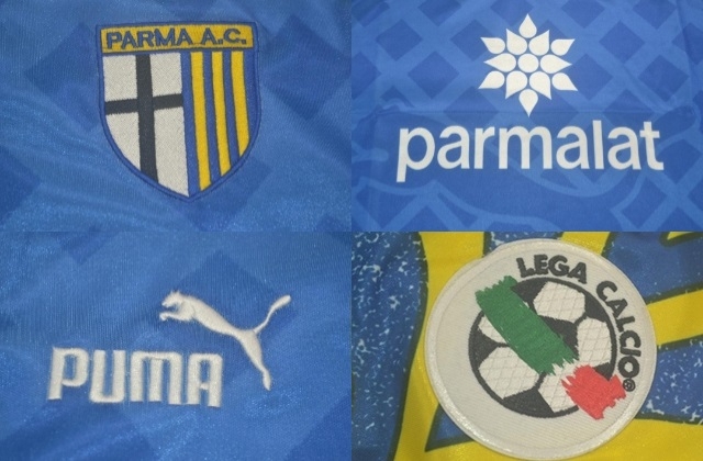 CAMISA RETRÔ PARMA (ITÁLIA) 1995 / 1997 - UNIFORME 2 por R$174,99
