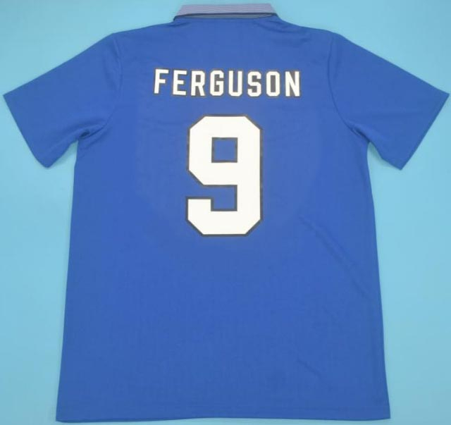 CAMISA RETRÔ EVERTON (INGLATERRA) 1995 - FINAL FA CUP - UNIFORME 1